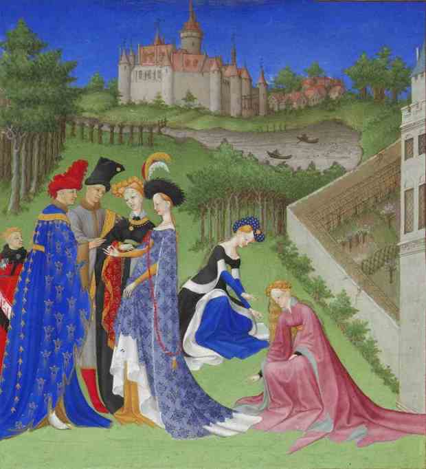 Les Très Riches Heures du Duc de Berry (Avril) - XVe siècle
