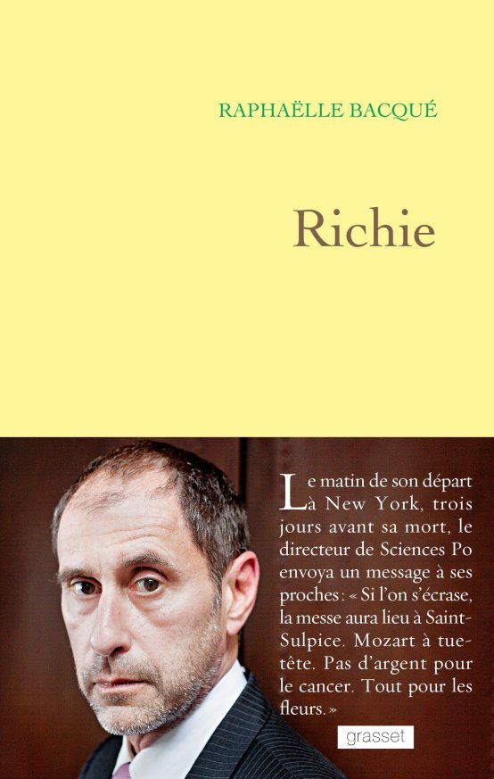 Richie, de Raphaëlle Bacqué (2015)